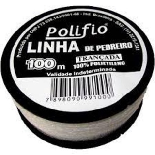 Kit 3 Linha Pedreiro Lisa 100mts - Polibel