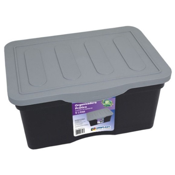 Caixa organizadora prática 5lts - arqplast