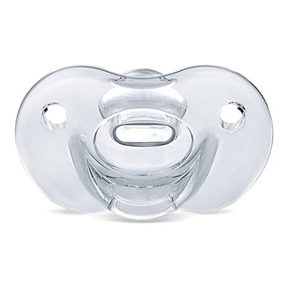 Chupeta 100% Silicone Soft Calming 6m+ Neutra - Lillo em Oferta na Shopee