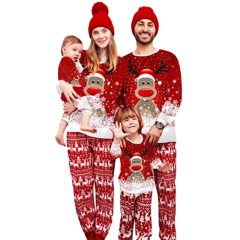 Venda Natal pijama família correspondência de vestuário roupa de conjunto  de mulheres, homens, crianças, crianças romper do bebê do mom pai casais  xadrez de natal pjs cinza > Loja 