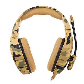 Fone de Ouvido Headset Gamer Onikuma K1-B Camuflado Marrom