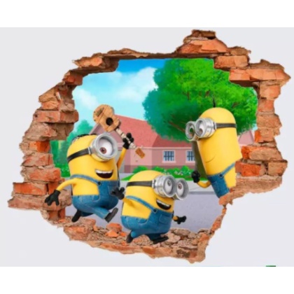 Adesivo para Porta Minions 4