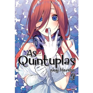 Mangá As Quíntuplas 1 ao 9 (volumes avulsos) Lacrado - Em Português - As  Quintuplas