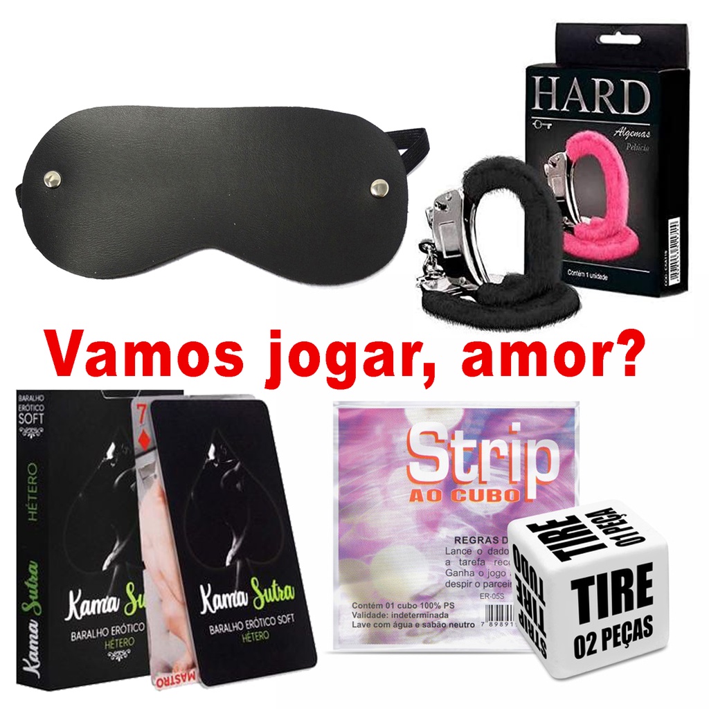 Jogo Do Prazer Sex Shop Algema Baralho Shopee Brasil 5439