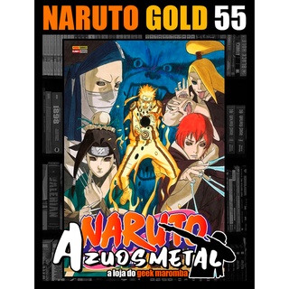 Kit Naruto Gold Edição 54 E 62 - Mangá Panini Português