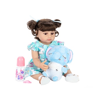 Boneca Bebê Reborn Doll Corpo de Silicone Pode Tomar Banho Com Chupeta  Magnetic Presentes De Natal Para Crianças Enviar Do Brasi