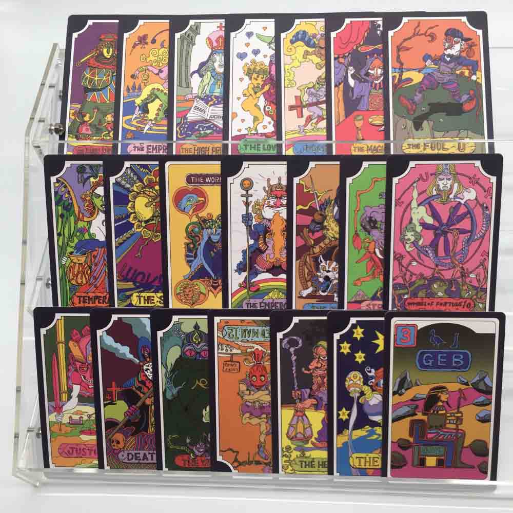 31 PCS Jogo De Cartas Anime Jojo Bizarre Adventure Cosplay Tarot