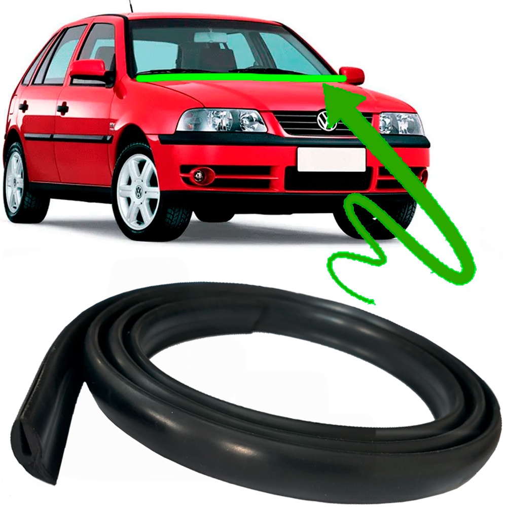 Borracha Acabamento Churrasqueira Gol G2 G3 G4 G5 G6 G7