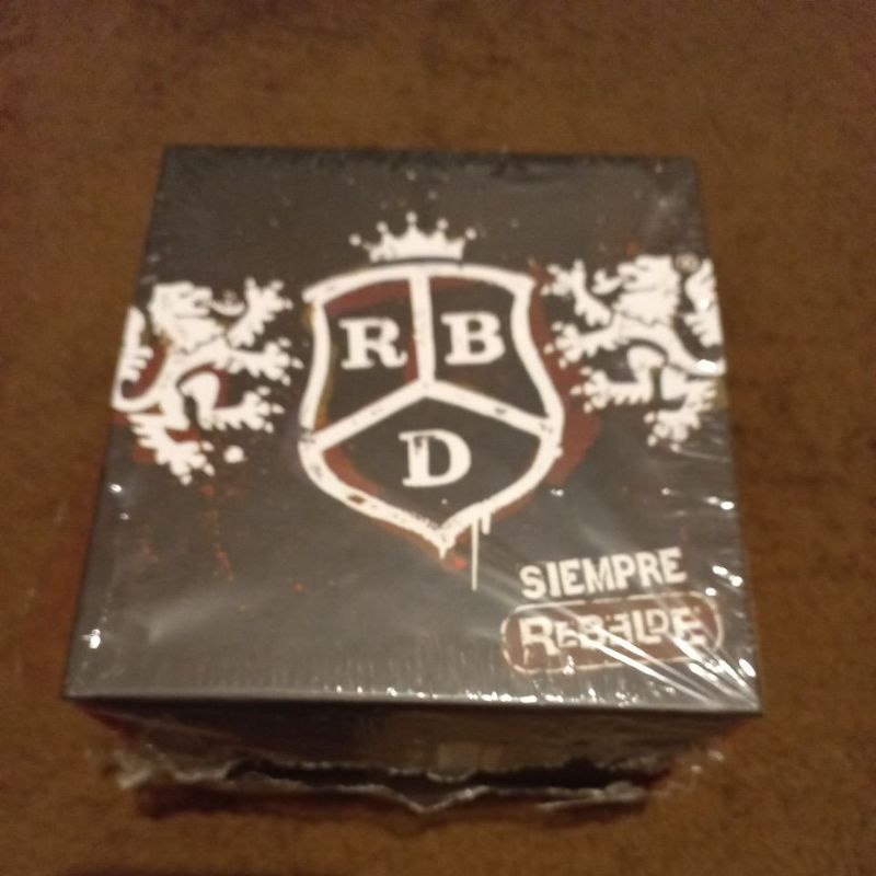 Box Vazio Sem Os Cds Rbd - Siempre Rebelde - Novo Em Excelente Estado ...