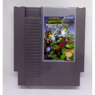Turtles 3 The Manhattan Project Nes 8 bits original reprogramado