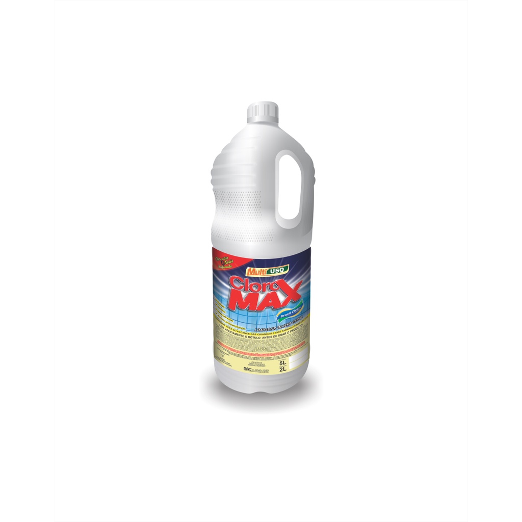 Lejía con detergente CloroMax 2 litros