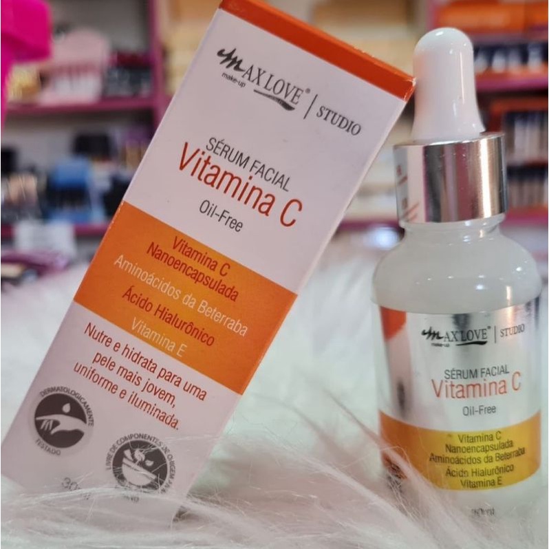 Sérum Facial Vitamina C Oil-free New Max Love 30ml