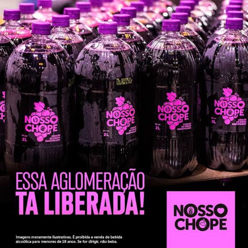 Chopp de vinho Nosso Chope 2 LT