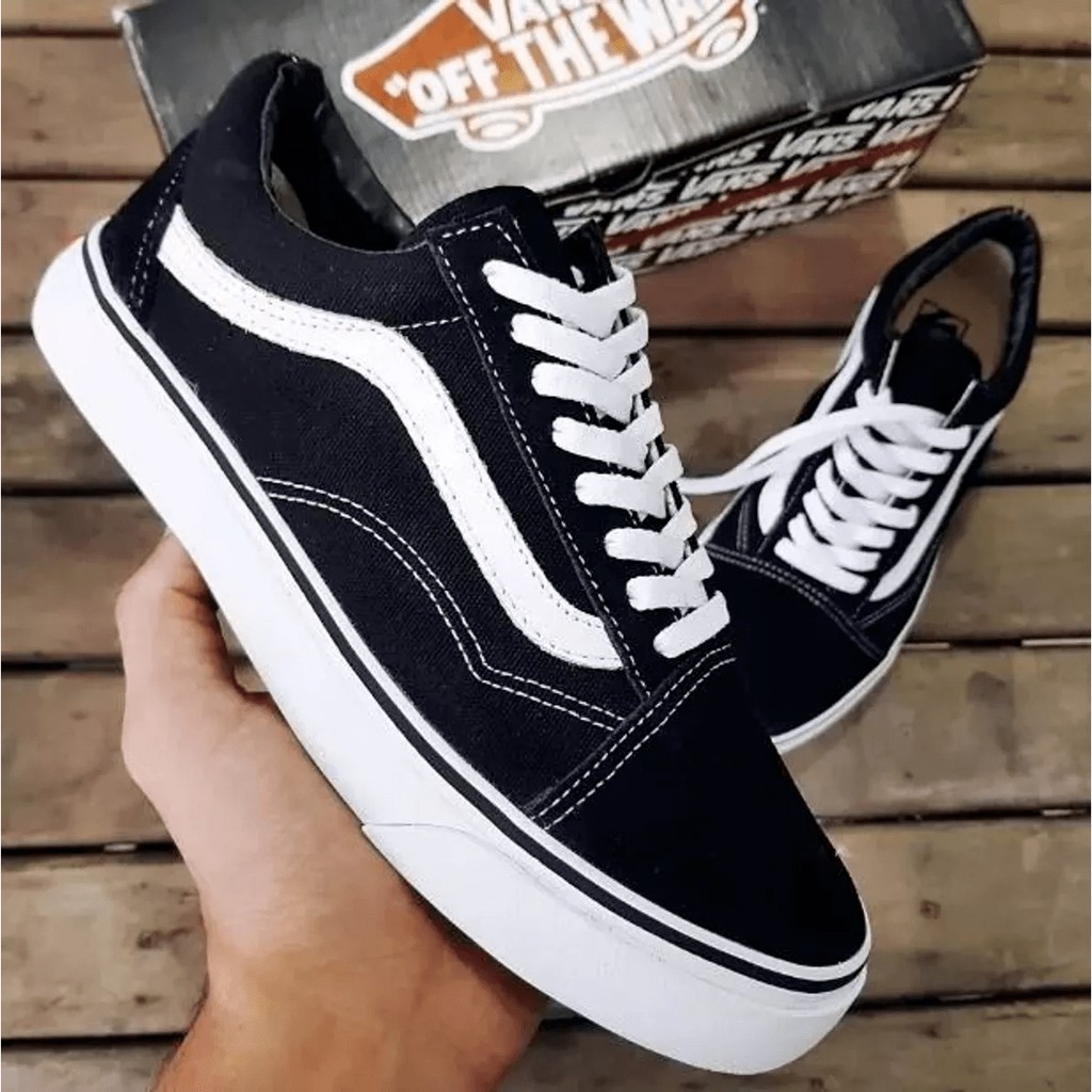 Vans old skool store camurça