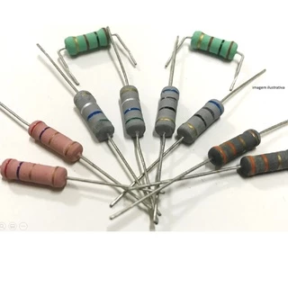 Resistor 3w - kit com 25 unidades - escolha um valor ohmico