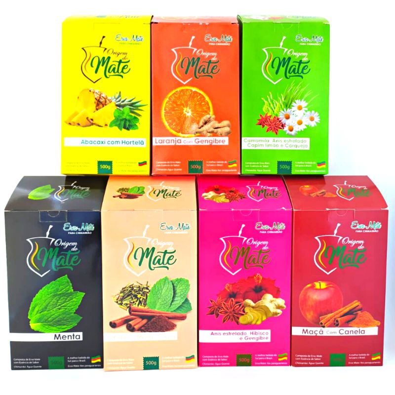 Erva Mate Saborizada Origem do Mate | Shopee Brasil