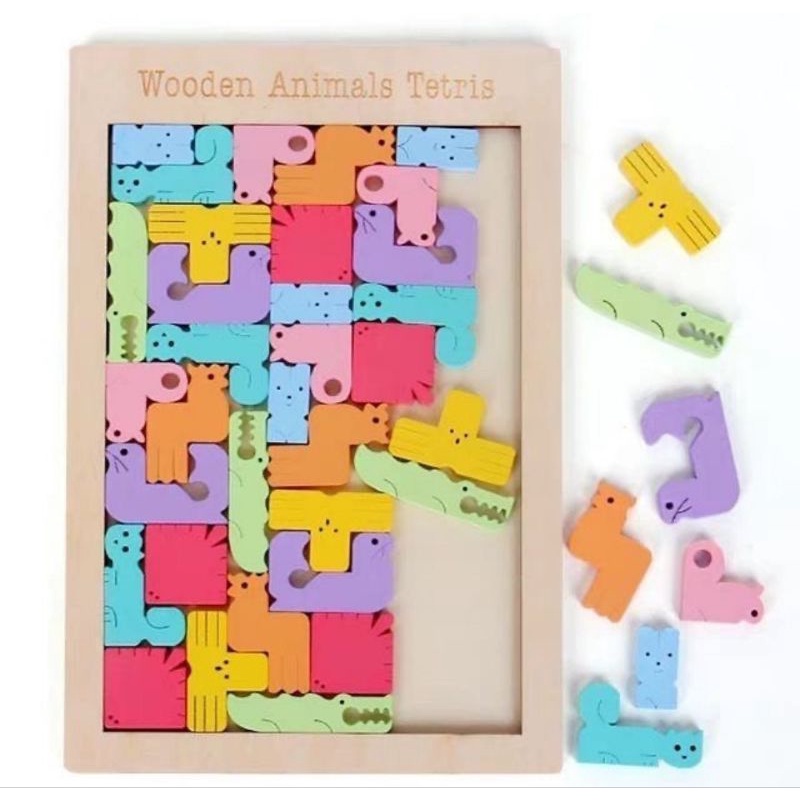 Lógica Jogo de tabuleiro para crianças Jigsaw Puzzles Brinquedos