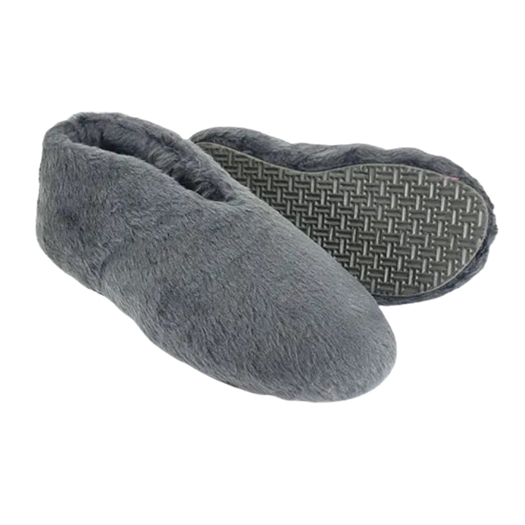 Pantufa Feminina e Masculina de Pelo Com Sola Pantufa de Pelo Unissex