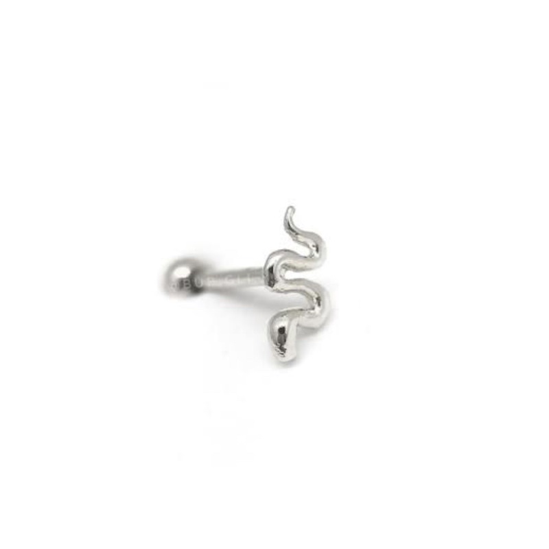 Piercing tragus snake prata