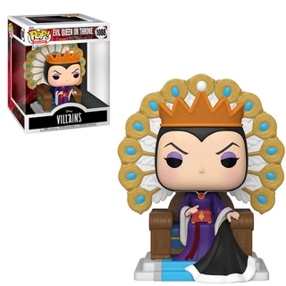 FUNKO POP DISNEY VILLAINS - EVIL QUEEN ON THRONE 1088 (DELUXE) NOVO ORIGINAL em Oferta na Shopee