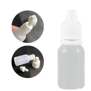 Frascos Conta Gotas 5ml Plástico c/ Lacre