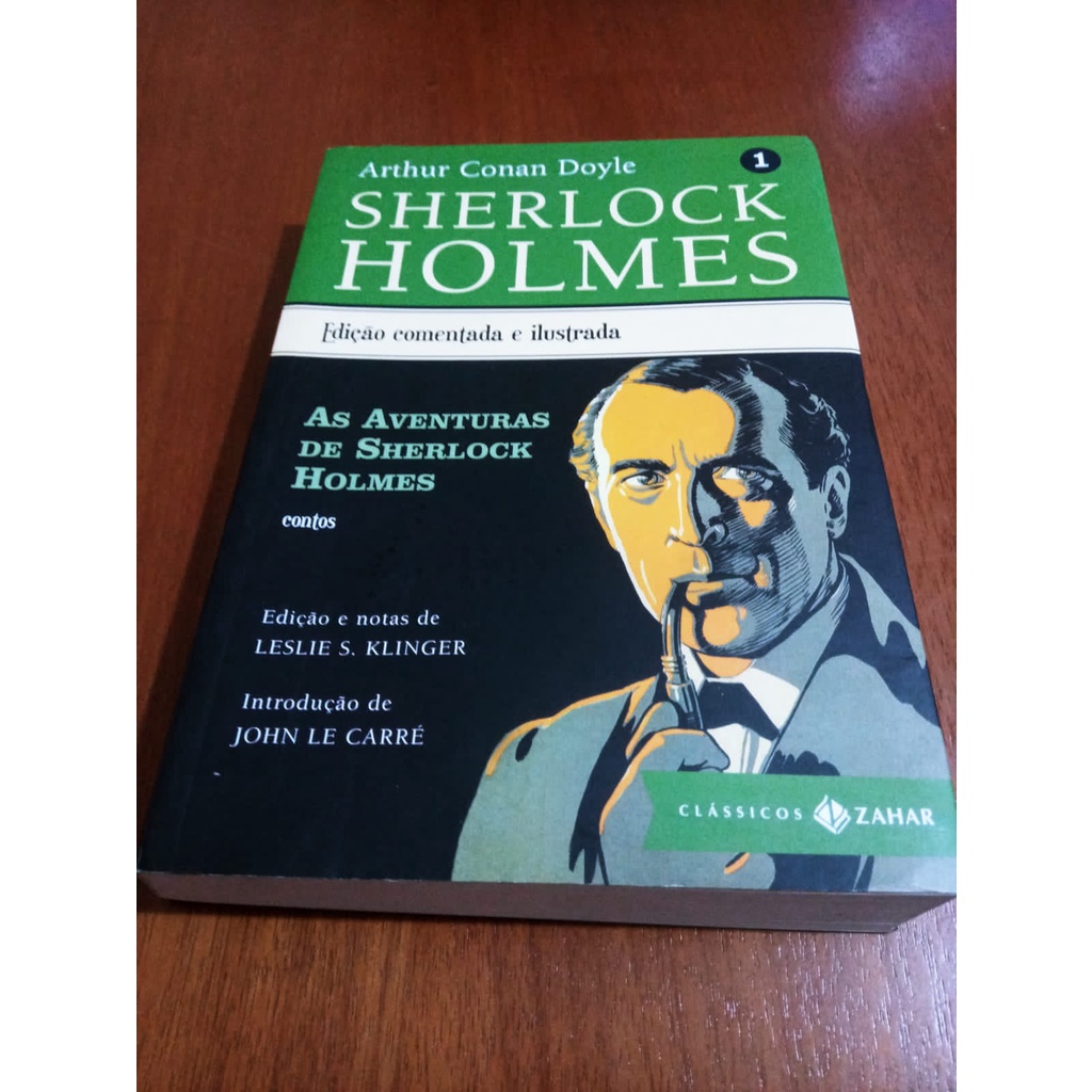 Livro - As Aventuras de Sherlock Holmes Vol. 1 | Shopee Brasil