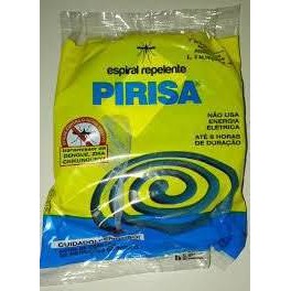 Repelente Espiral Cobrinha 8 Uni Contra Mosquitos e Pernilongo