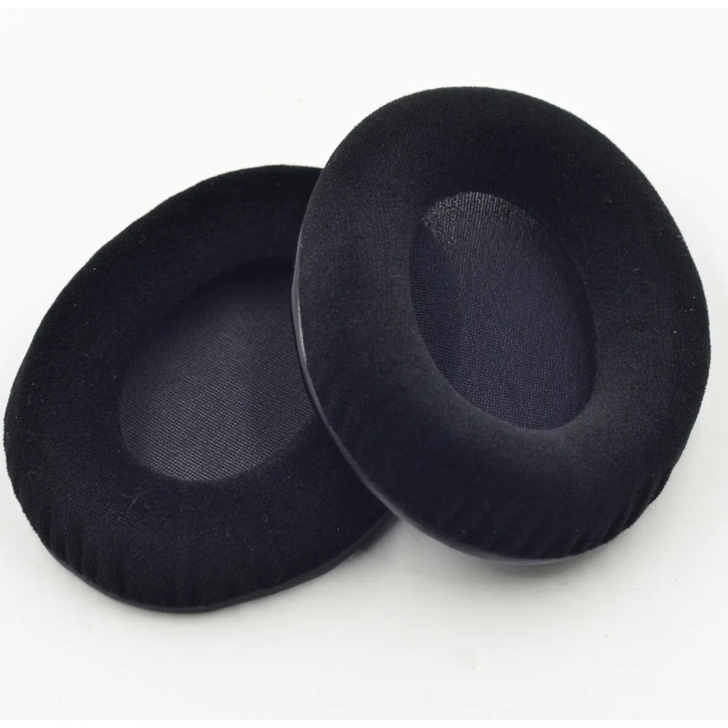 Espumas Veludo Oval Compatível Com Logitech G533 G 533 Almofadas