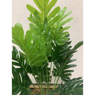 GLSTOY Folhas Artificiais 12 Pçs Falso Monstera Plantas