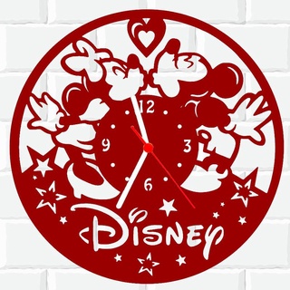 Relógio De Madeira MDF Parede Mickey Disney 2 V2