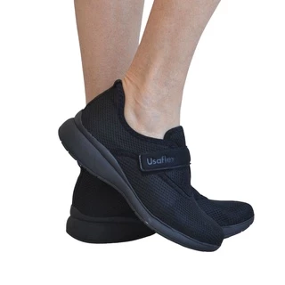 Tenis Casual Feminino Tecido Usaflex Ab6409 Preto em Oferta na Shopee