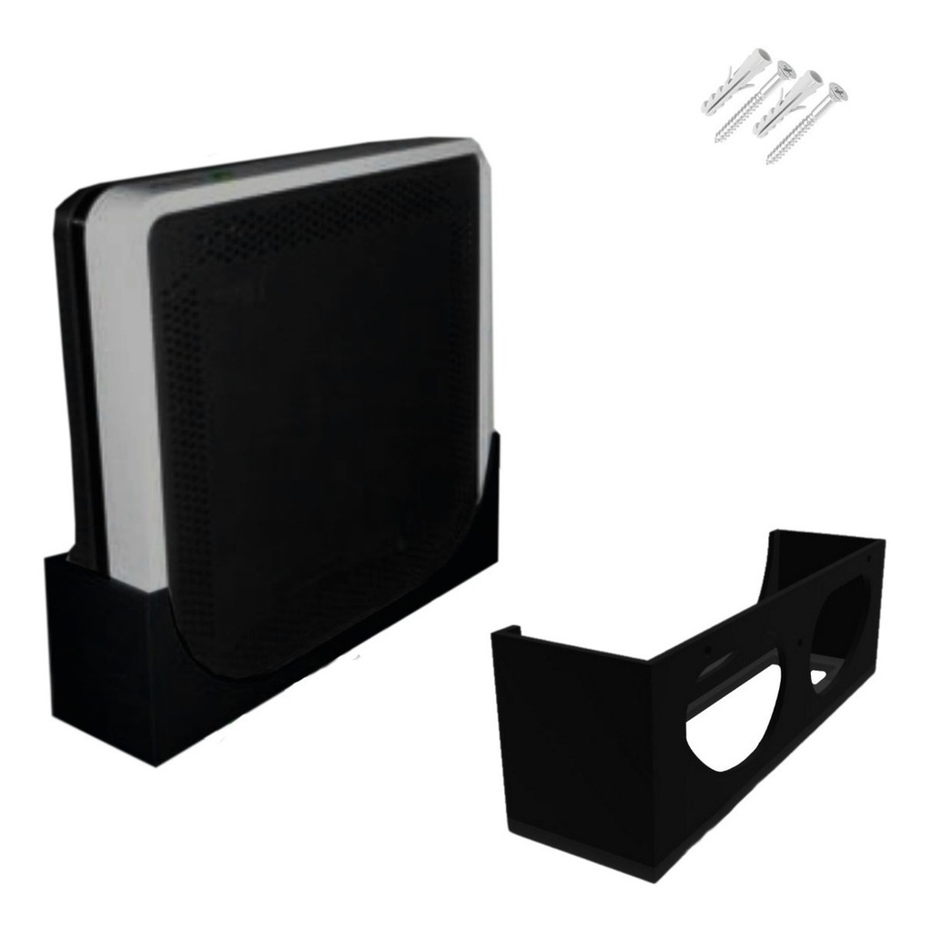 Suporte De Parede Para Modem Roteador Vivo Fibra 200 Mega | Shopee Brasil