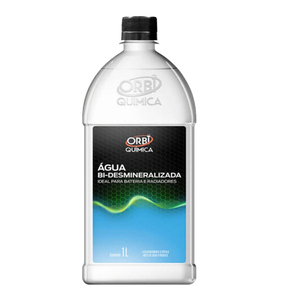 Agua Desmineralizada Ideal Para Radiadores E Baterias De 1 Litro - Orbi ...
