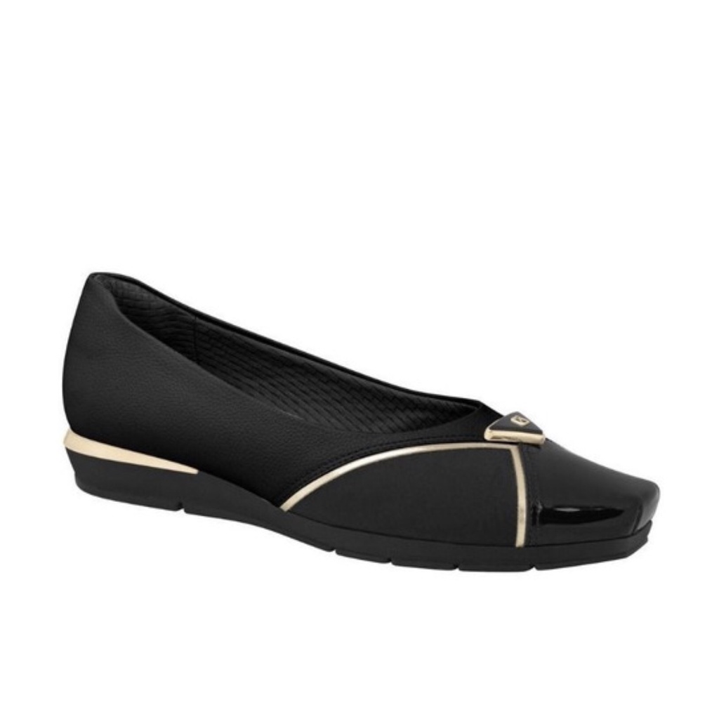 Sapatilha Sapato Feminino Anabela Confort Joanete Piccadilly