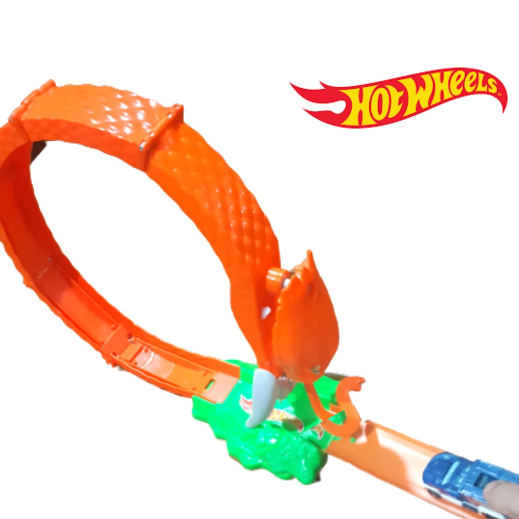 Pistas com criaturas hot wheels cobra coil mattel dwk94 dwk95