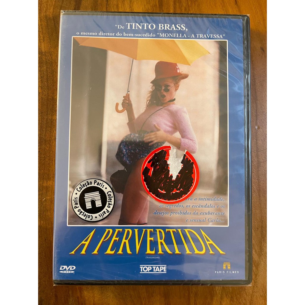 DVD A Pervertida - Tinto Brass - Lacrado | Shopee Brasil