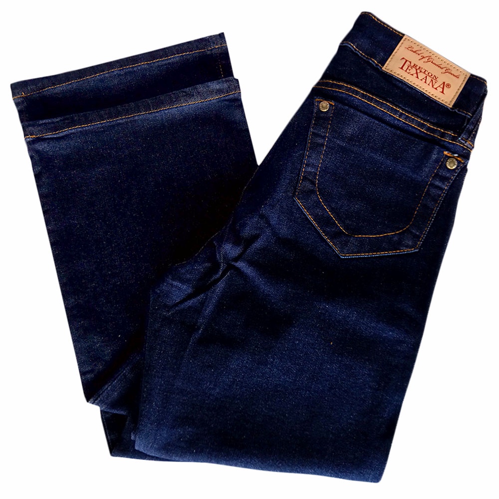 Calça jeans 2024 texana feminina