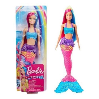 Barbie Dreamtopia Sereia Muda de Cor Mattel