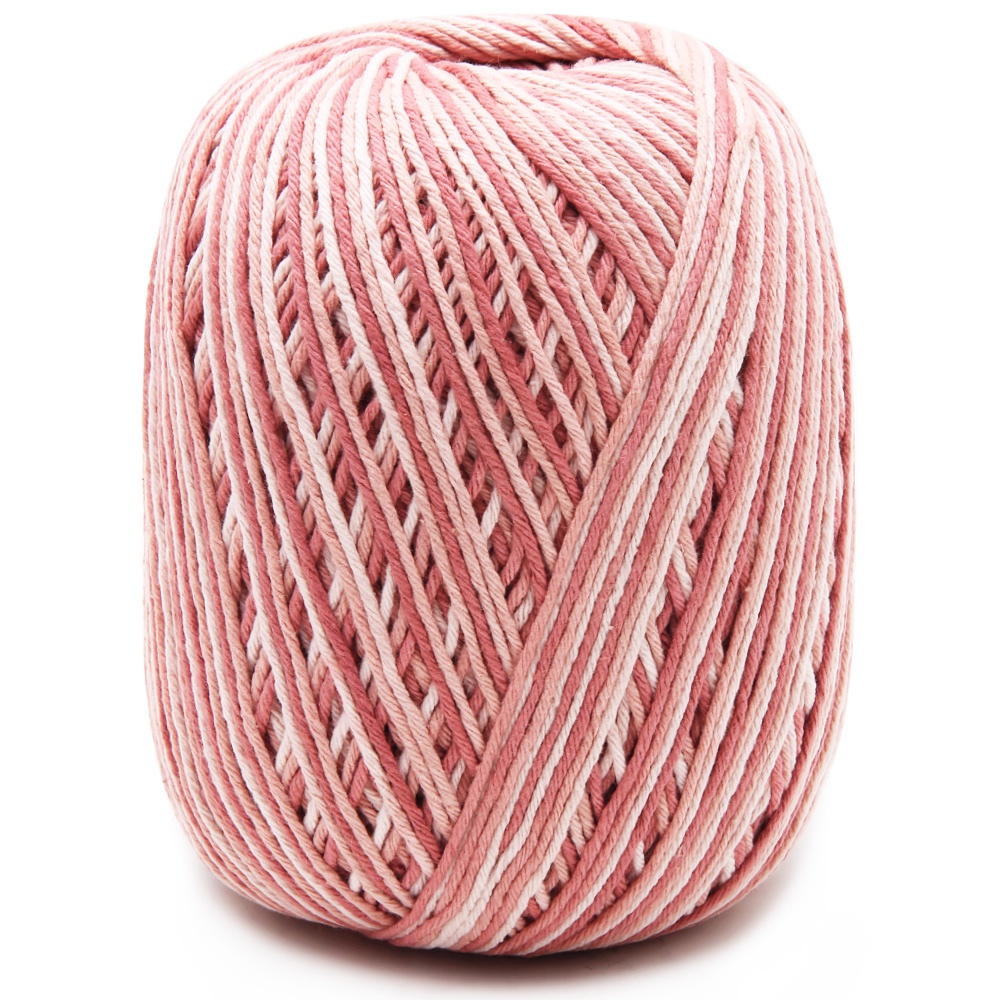 Barbante Barroco Multicolor 400g 452mts Artesanato Crochê