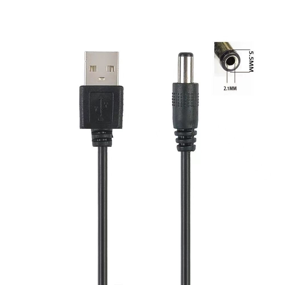 Usb Um Macho Para : 2.0 / 3.5 / 5.5 mm | Shopee Brasil