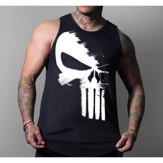 Camisetas Regata Machão Masculino Longline Justiceiro mais estampas