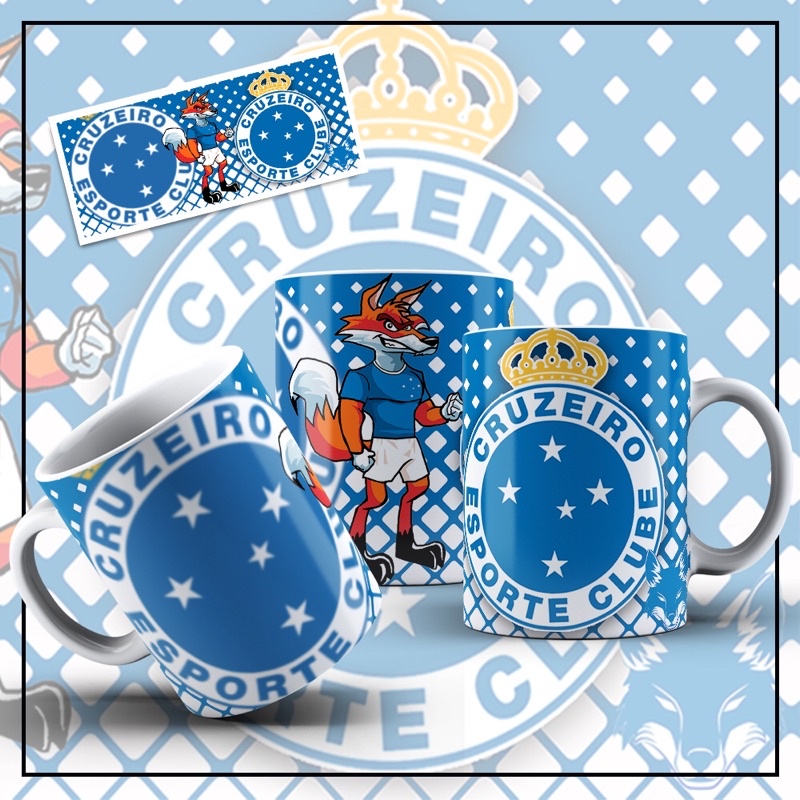 Caneca do Cruzeiro Personalizada Time Cruzeiro | Shopee Brasil
