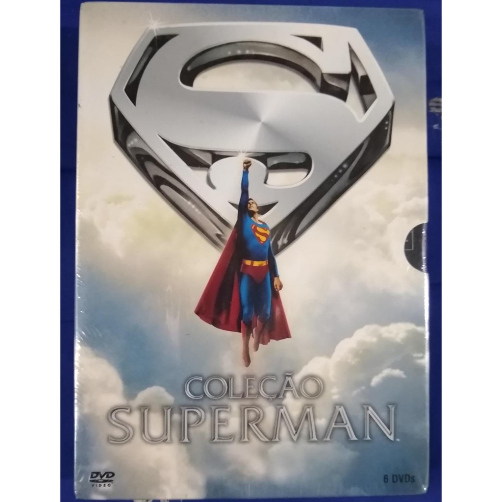 Box DVD Coleção Superman (Lacrado) | Shopee Brasil