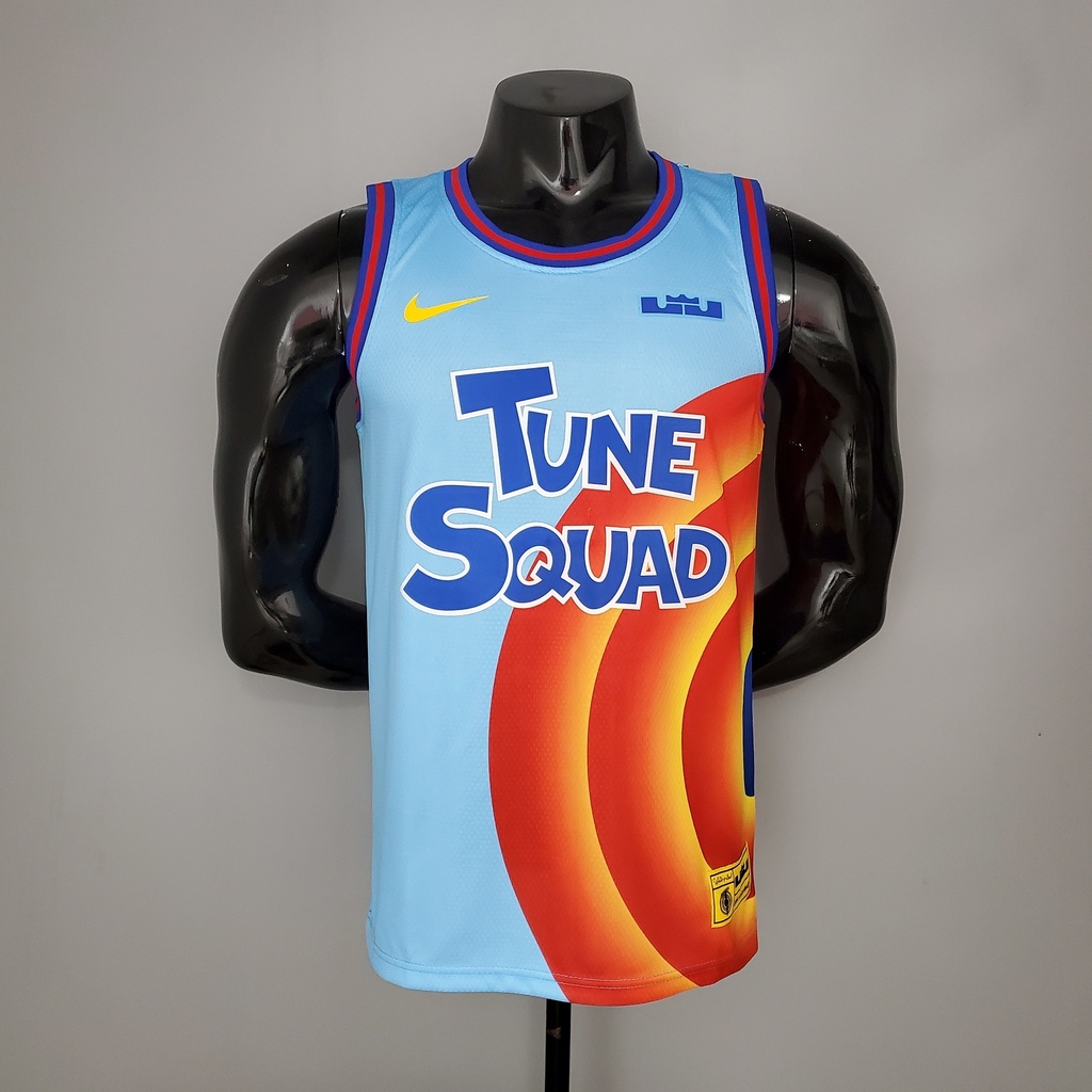 Camisa Regata Basquete Space Jam Looney Tunes azul James