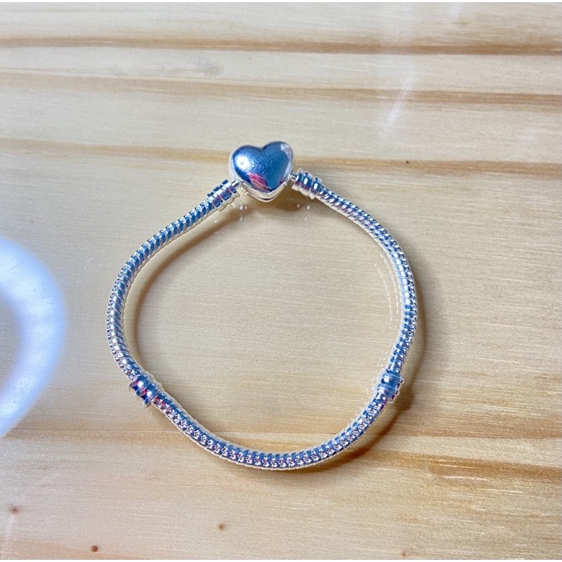 Pulseira Berloques Inspiração Pandora Vivara Life banhado a Prata 925