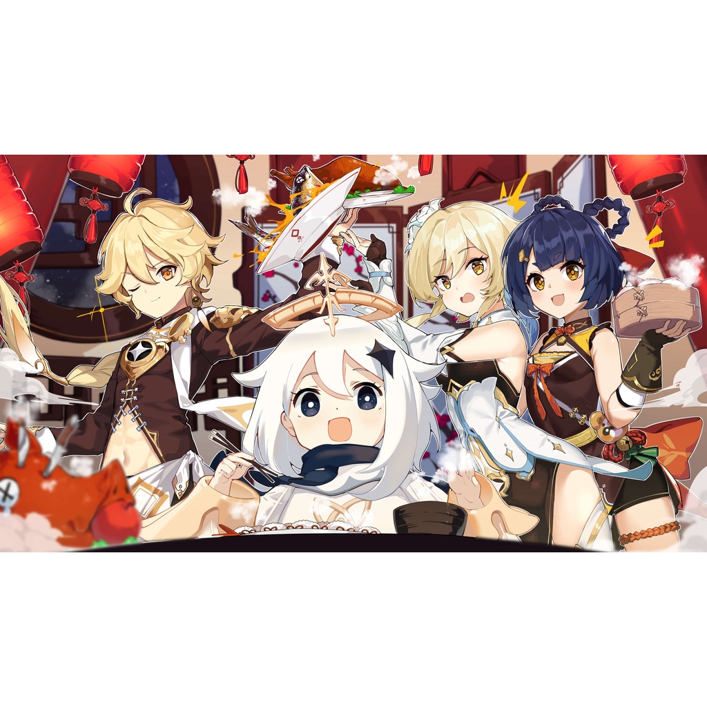 Hanaiette Genshin Impact periferica Tarocchi carta Personaggi del gioco
