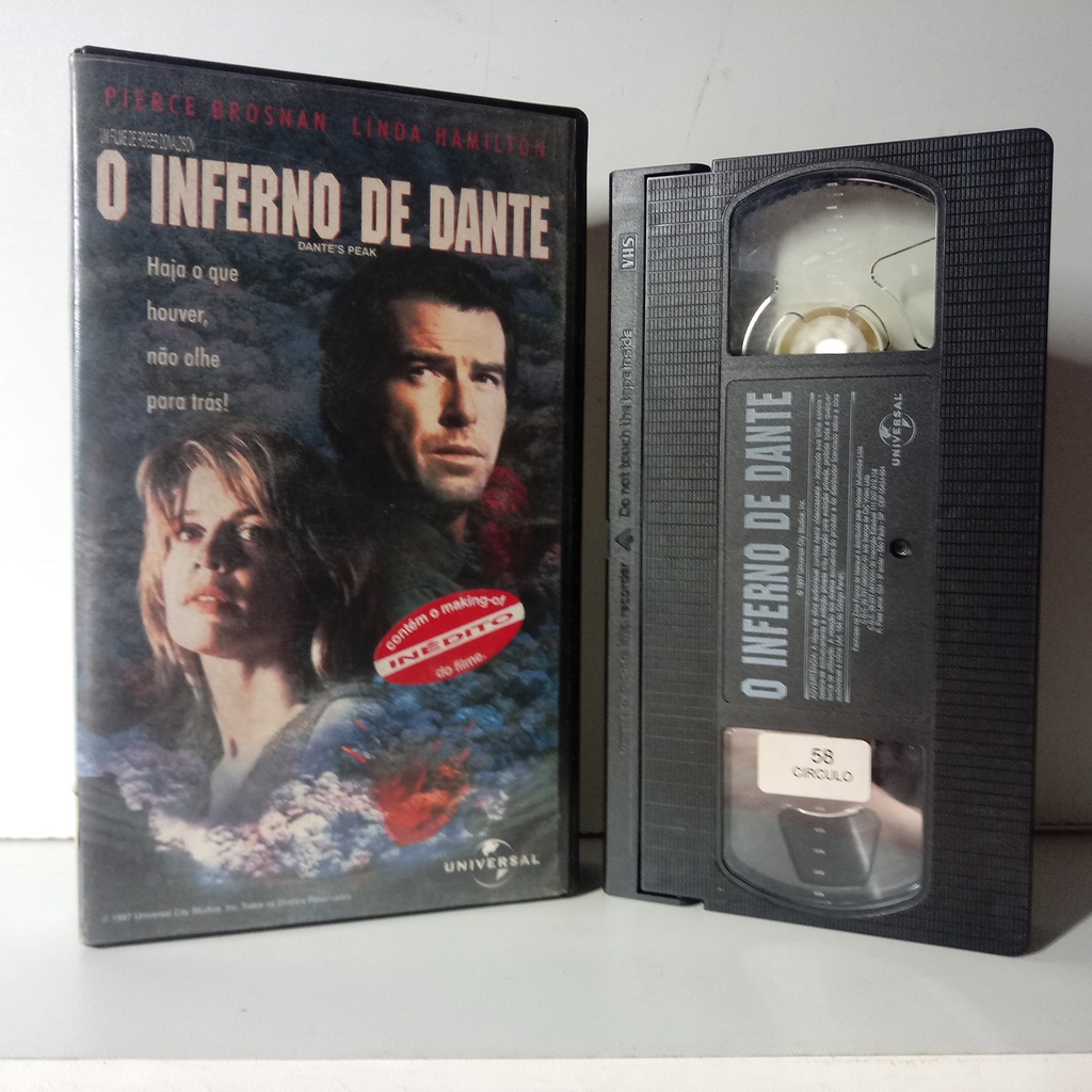 Fita Vhs Filme O Inferno De Dante leg/fv179