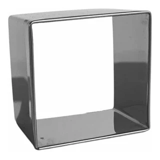 Cortador Quadrado Brownie, Bolo E Massas 5x5 Inox