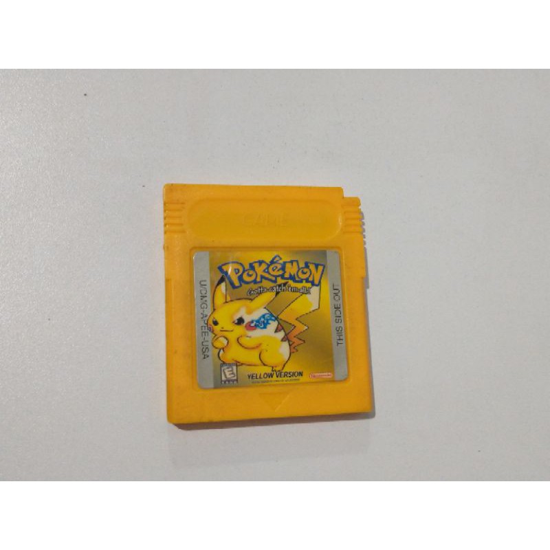 Cartucho Fita Pokémon Yellow em (Português) Game Boy advance Gba / Nds -  Escorrega o Preço