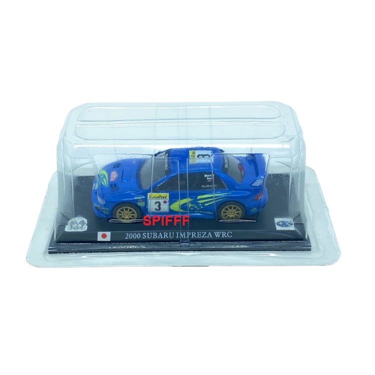 Miniatura Subaru Impreza WRC Rally Monte Carlo 2000 1:43 Del Prado Auto ...